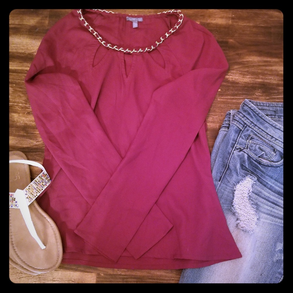 Charlotte Russe Mid Length Shirt